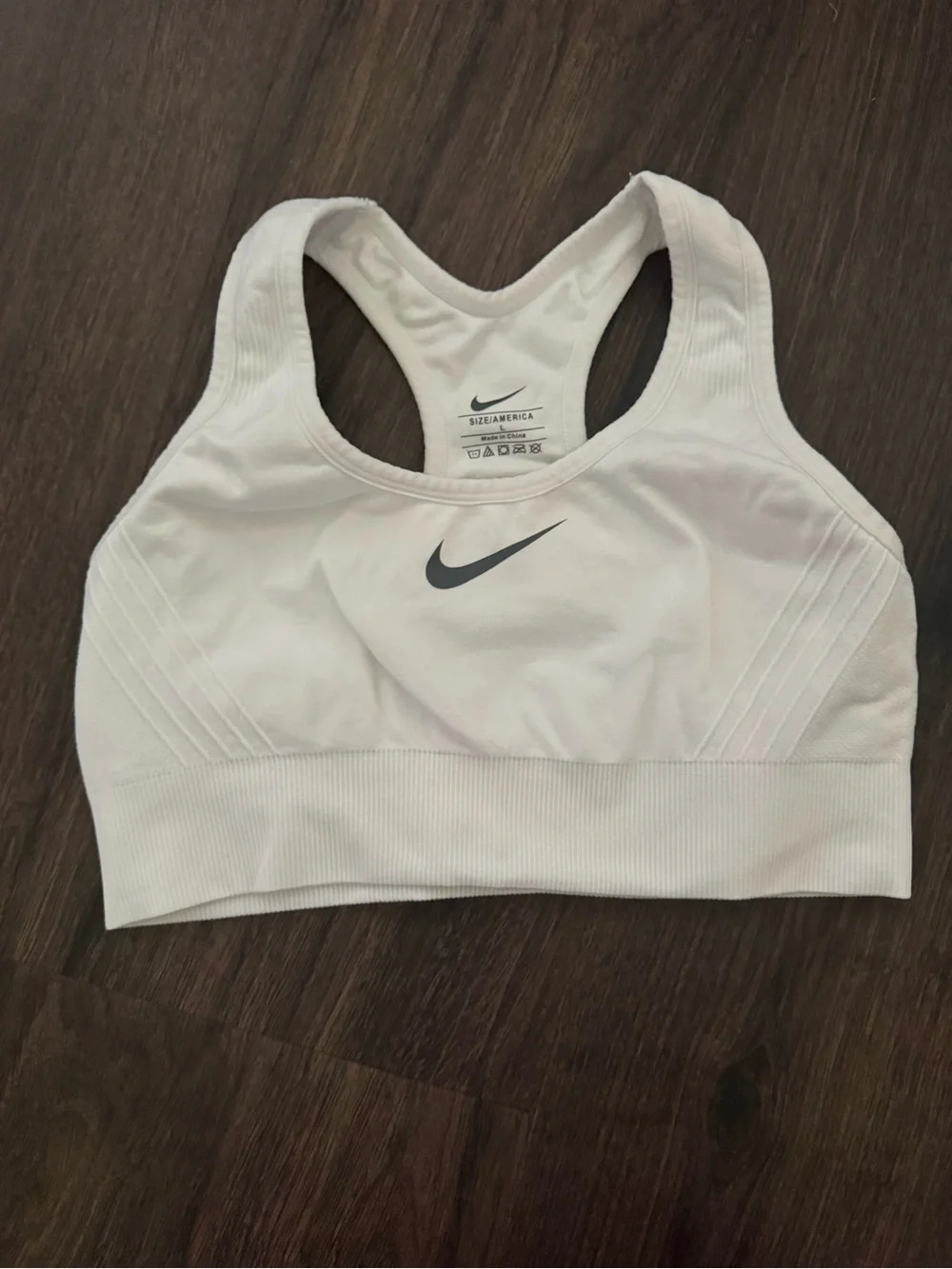 Nike Women’s Sports Bra Trio - Black, White, Gray